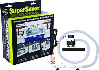 Picture of Marine Metal SS-212 Super Saver Livewell Kit 12V DC Aerates 25 to 30 Gallons