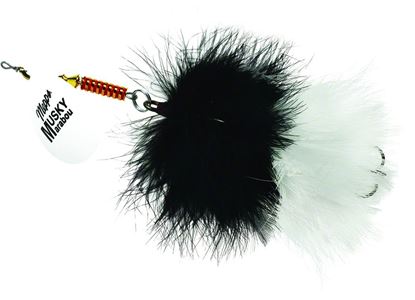 Picture of Mepps MM7T HW-BW Musky Marabou