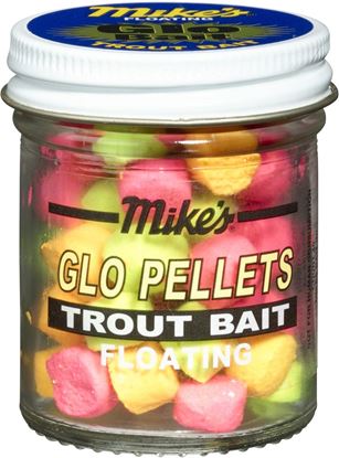 Picture of Atlas Mike's 8030 Floating Glitter Glo Pellets Assorted 40/Jar