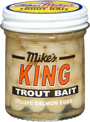 Picture of Mike's 1002 King Deluxe Salmon Eggs Light 1.1 oz Jar (232934)