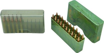 Picture of MTM J-20-XS-41 Slip-Top Ammo Box 20 Round 223 Rem 204 Ruger 222 Rem Mag, Clear-Smoke