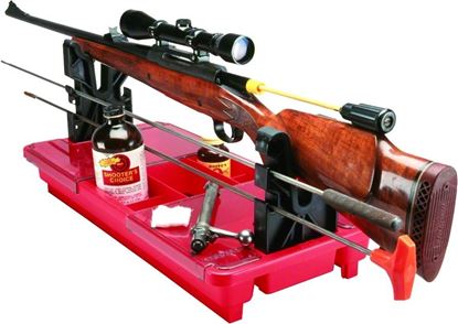 Picture of MTM RMC-1-30 Portable Rifle/Shotgun Maintenance Center, 23-1/4"x11"x3-1/2", Red
