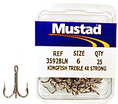 Picture of Mustad Kingfish Treble Hook