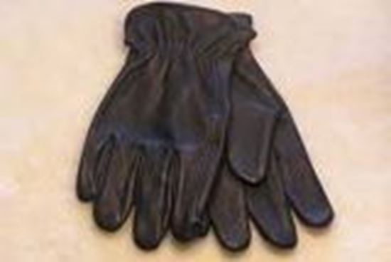 Picture of Black Deerskin Gloves