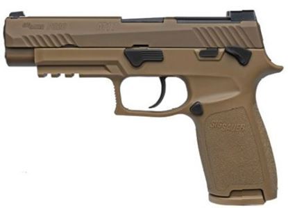 Picture of Sig Sauer P320 9mm 4.7" M17 Coyote Striker 2/17 Rd