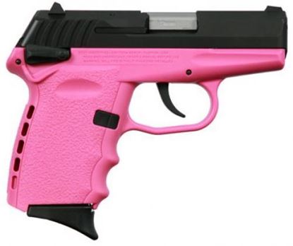 Picture of SCCY CPX-1 CBPK 9MM POLY PINK/BLK DAO W/SAFETY