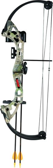 Picture of Bear Archery AYS300CR Brave Camo w/Biscuit Youth Bow