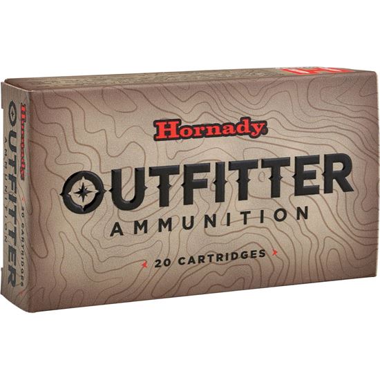 Picture of Hornady 80457 Outfitter Rifle Ammo 243 Win, 80 Gr, GMX OTF, 20 Rnd