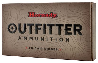 Picture of Hornady 82337 Outfitter Rifle Ammo 375 Ruger, 250 Gr GMX OTF, 20 Rnd