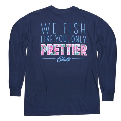 Picture of Calcutta Ladies We Fish Like You T-Shirt