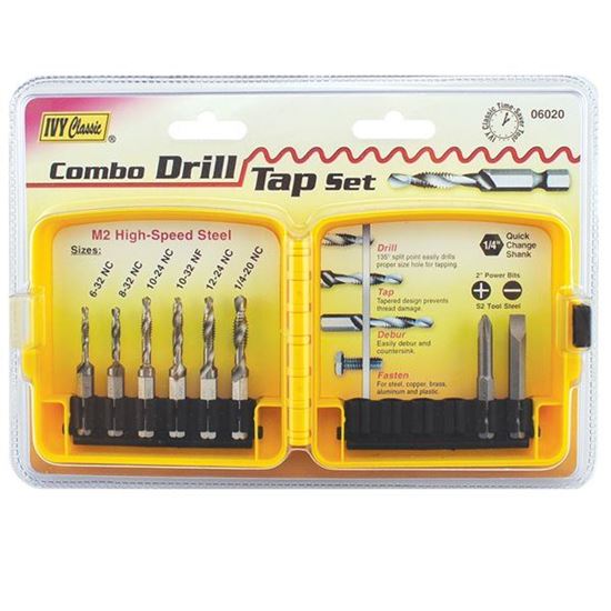 Picture of 8 Pc. Combo Drill Tap Set