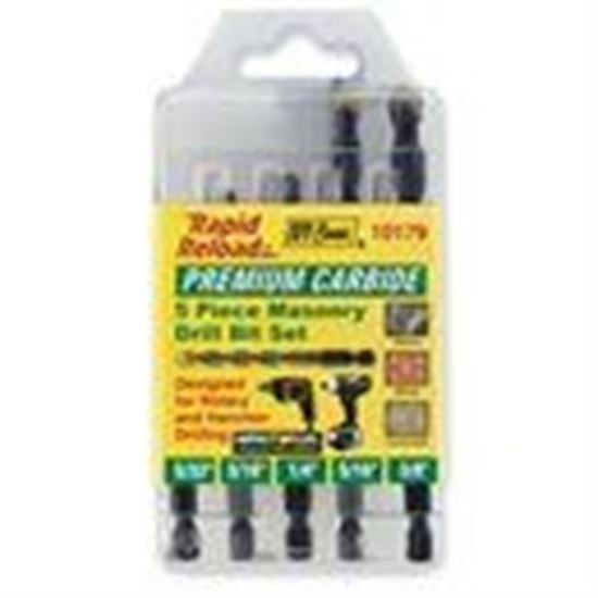 Picture of 5 Pc. Rapid Reload® Masonry Drill Set