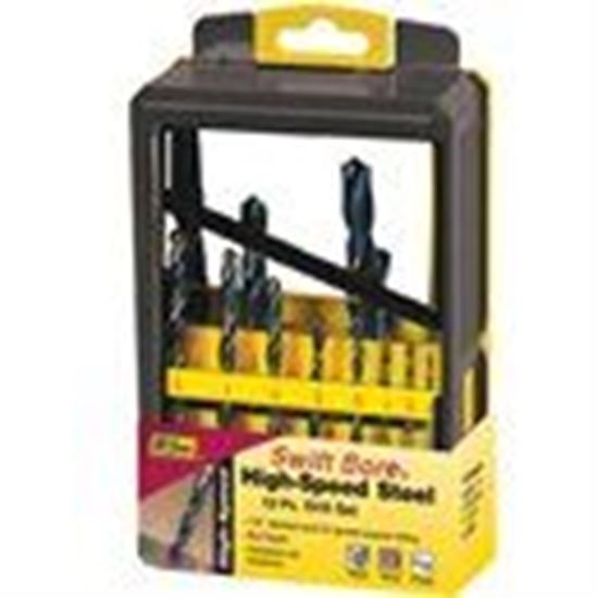 Picture of 12 Pc.  HSS Drill Set - Two-Tone    