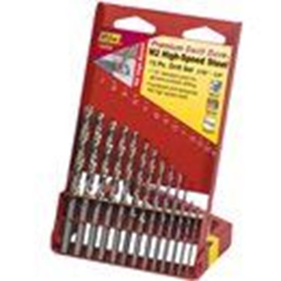 Picture of 13 Pc. M2 HSS Drill Set - Bright   