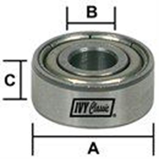 Picture of Ball Bearing  3/8 x 3/16 x 1/8"        