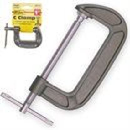 Picture of 1"  C Clamp, Chrome Plated Screw        