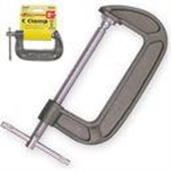 Picture of 2"  C Clamp, Chrome Plated Screw        