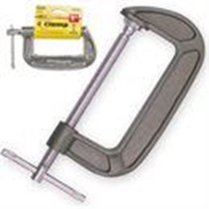 Picture of 3"  C Clamp, Chrome Plated Screw        