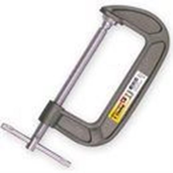 Picture of 5"  C Clamp, Chrome Plated Screw 