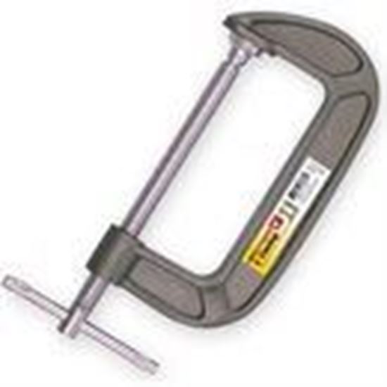 Picture of 8"  C Clamp, Chrome Plated Screw 