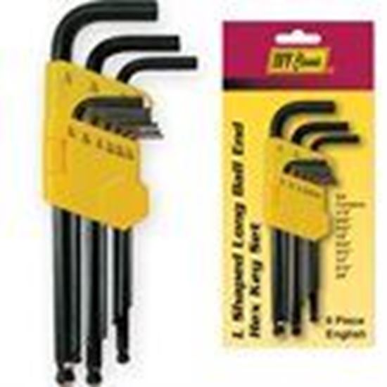 Picture of 9 Pc. L-Hex Key Set - English    