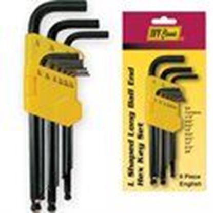 Picture of 9 Pc. L-Hex Key Set - Metric    