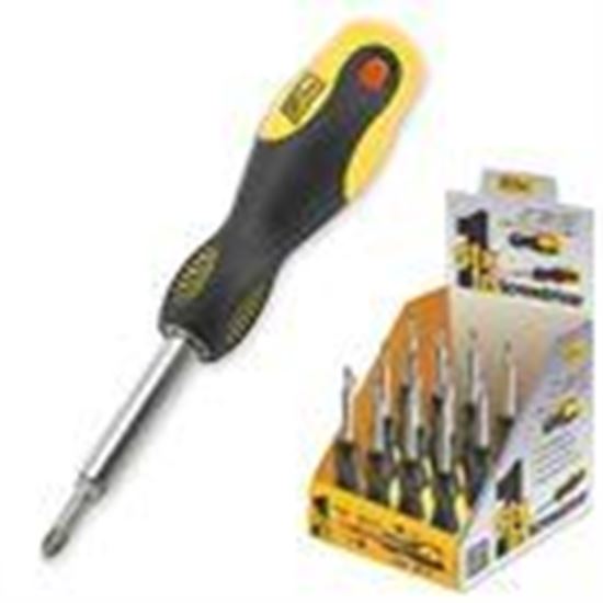 Picture of 6-in-1 Screwdriver - Rubber Triangular Grip