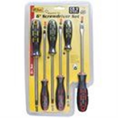 Picture of 6 Pc. Slotted and Phillips Screwdriver Set