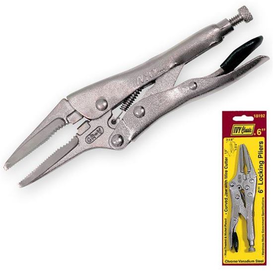 Picture of 6"  Long Nose Locking Pliers        