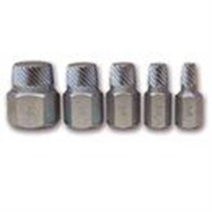 Picture of 5 Pc. Pipe Nipple Extractor Set      