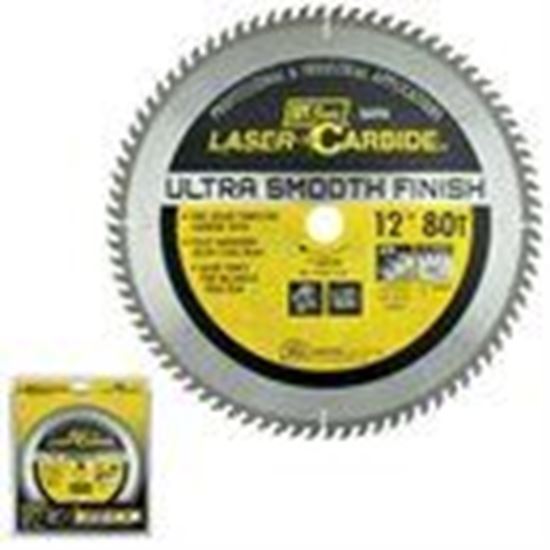 Picture of 12"  80T Laser Carbide Blade      