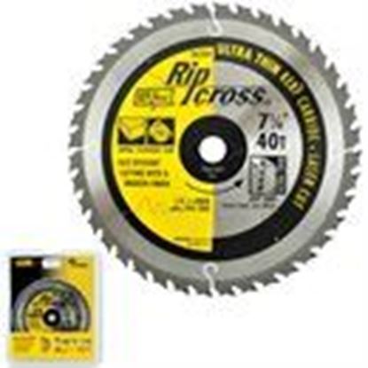 Picture of 7¼"  40T  Ripcross® Carbide Blade      