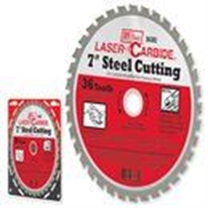 Picture of 7" x 1", 20mm 36T  Steel Cutting - Carbide Blade  