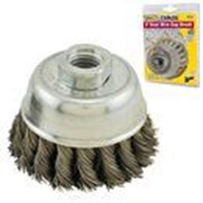 Picture of 3" Stainless Steel Knot Wire Cup Brush