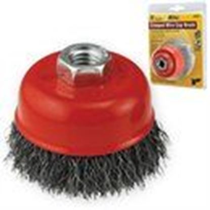 Picture of 3" x ⅝"-11 Crimped Wire Cup Brush      