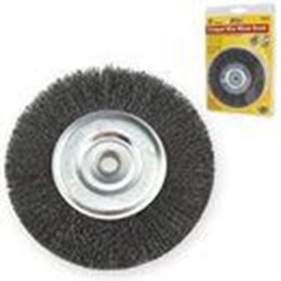 Picture of 4" Crimped Wire Wheel Brush - Coarse      