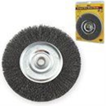 Picture of 8" Crimped Wire Wheel Brush - Coarse      