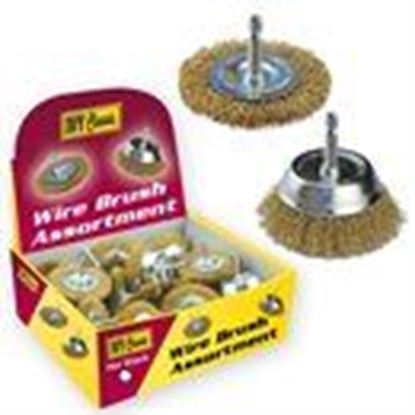 Picture of 30 Pc. Crimped Wire Brush/Wheel Asst.      