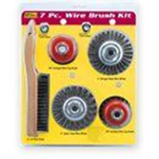 Picture of 7 Pc. Professional Brush/Wheel Set   