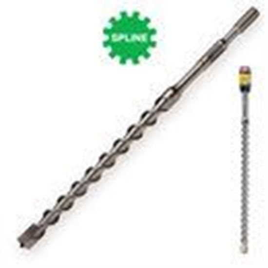 Picture of 1 x 22.5"  Spline 4 Cutter Hammer Drill  