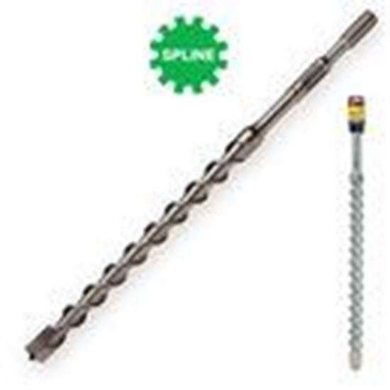 Picture of 1¼ x 22.5"  Spline 4 Cutter Hammer Drill  