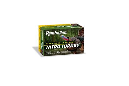 Picture of Remington NT12H6A Nitro Turkey Magnum Loads Shotshell 12 GA, 3", No. 6, 1-7/8oz, 1210fps, 5 Rnds, Boxed