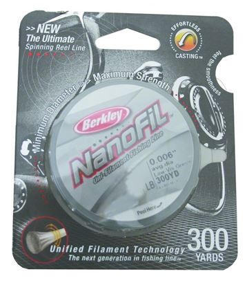 Picture of Berkley NF3006-22 Nanofil Uni-Filament Line 6lb 300yd Filler Spool Lo-Vis Green