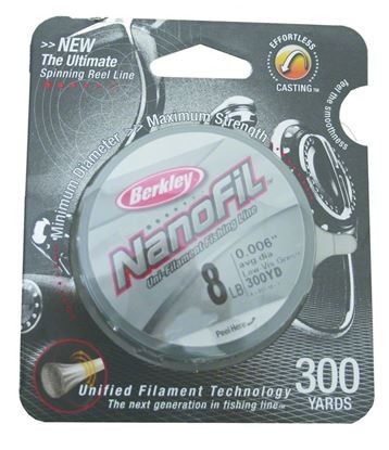 Picture of Berkley NF3008-22 Nanofil Uni-Filament Line 8lb 300yd Filler Spool Lo-Vis Green