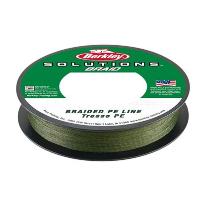 Picture of Berkley BSBFS10-22 Solutions Braided Line Mist Green 10lb 110yd Filler Spool spool