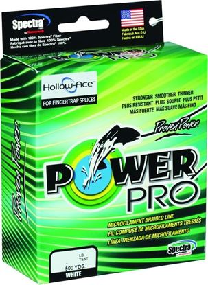 Picture of Power Pro 21100650500W Spectra Braided Fishing Line 65lb 500yd White