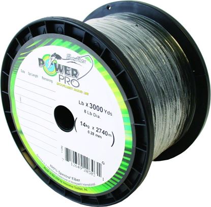 Picture of Power Pro 21100403000E Spectra Braided Fishing Line 40lb 3000yd Green
