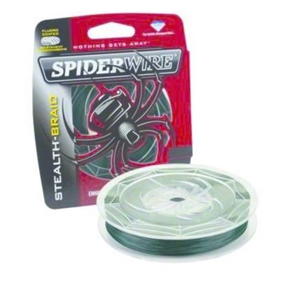 Picture of Spiderwire SCS6G-200 Stealth Braided Line 6lb 200yd Filler Spool Moss Green
