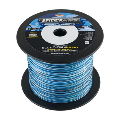 Picture of Spiderwire SS15BC-1500 Stealth Braided Line 15lb 1500yd Blue Camo