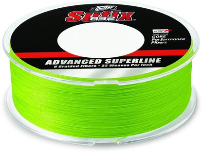 Picture of Sufix 660-215L 832 Advanced Superline Braid 15lb 600yd Neon Lime Boxed